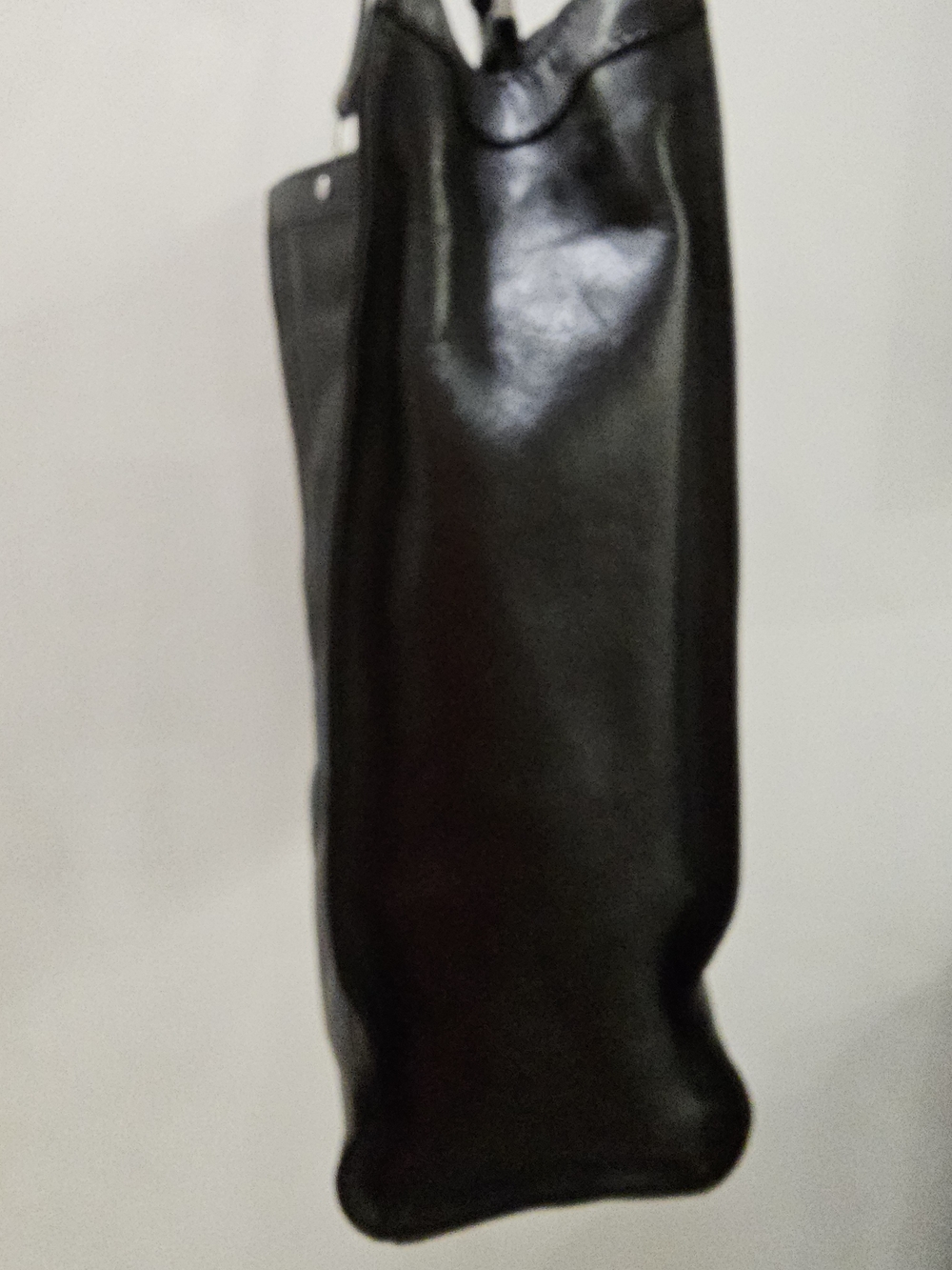 Jonathan Adler Black Full Leather Nixon Tote Bag With OG Dust Bag 9.5/10 - Picture 8 of 16